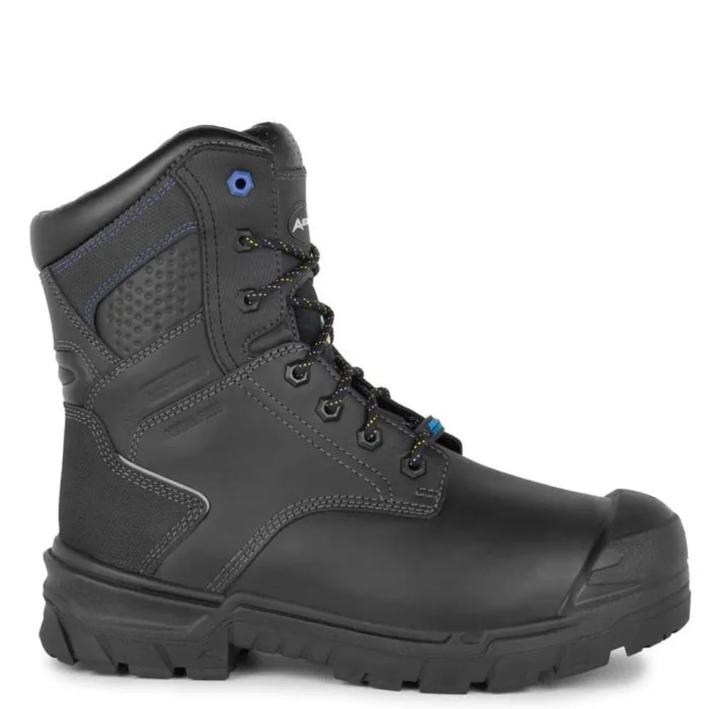 Acton Crusher Insulated Waterproof Unisex 8" Composite Toe Work Boot with Internal MET Guard 9302-11