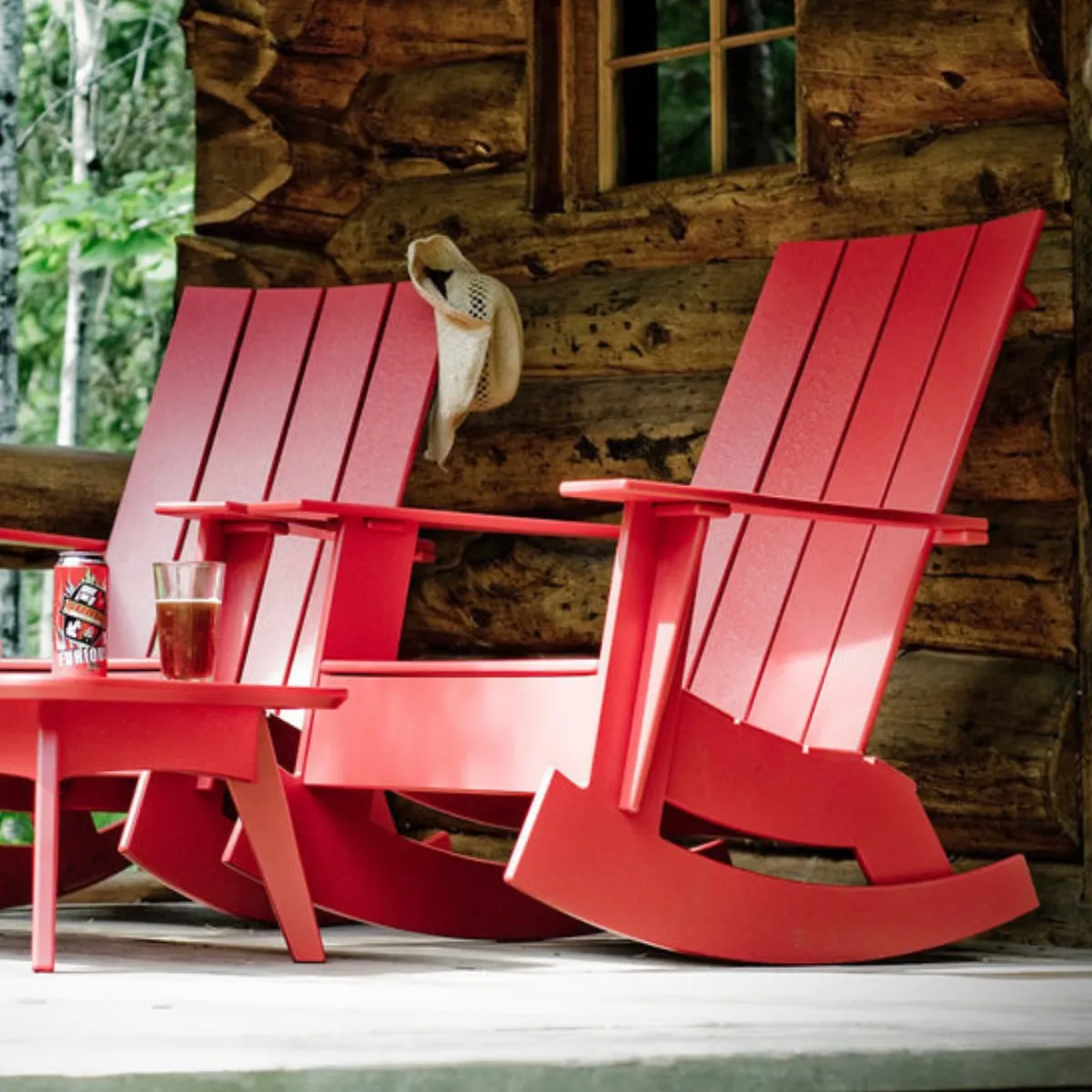 Adirondack Flat Rocker