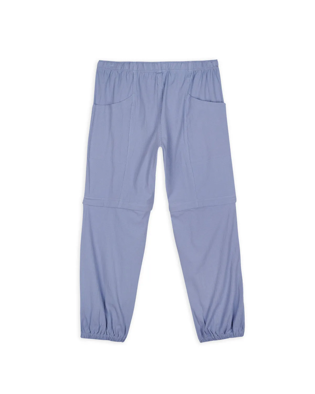 Alpinist Seersucker Convertible Pant - Slate Blue