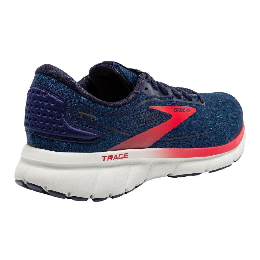 Brooks Trace 2 Peacoat/Grey/Red Running Shoe (Men's)