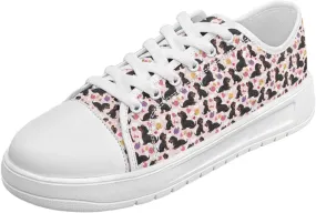 Canvas Sneaker for Women Slip On Low Cut Dog Lovers Casual Walking Shoes Ladies Comfort Tennis Sneakers