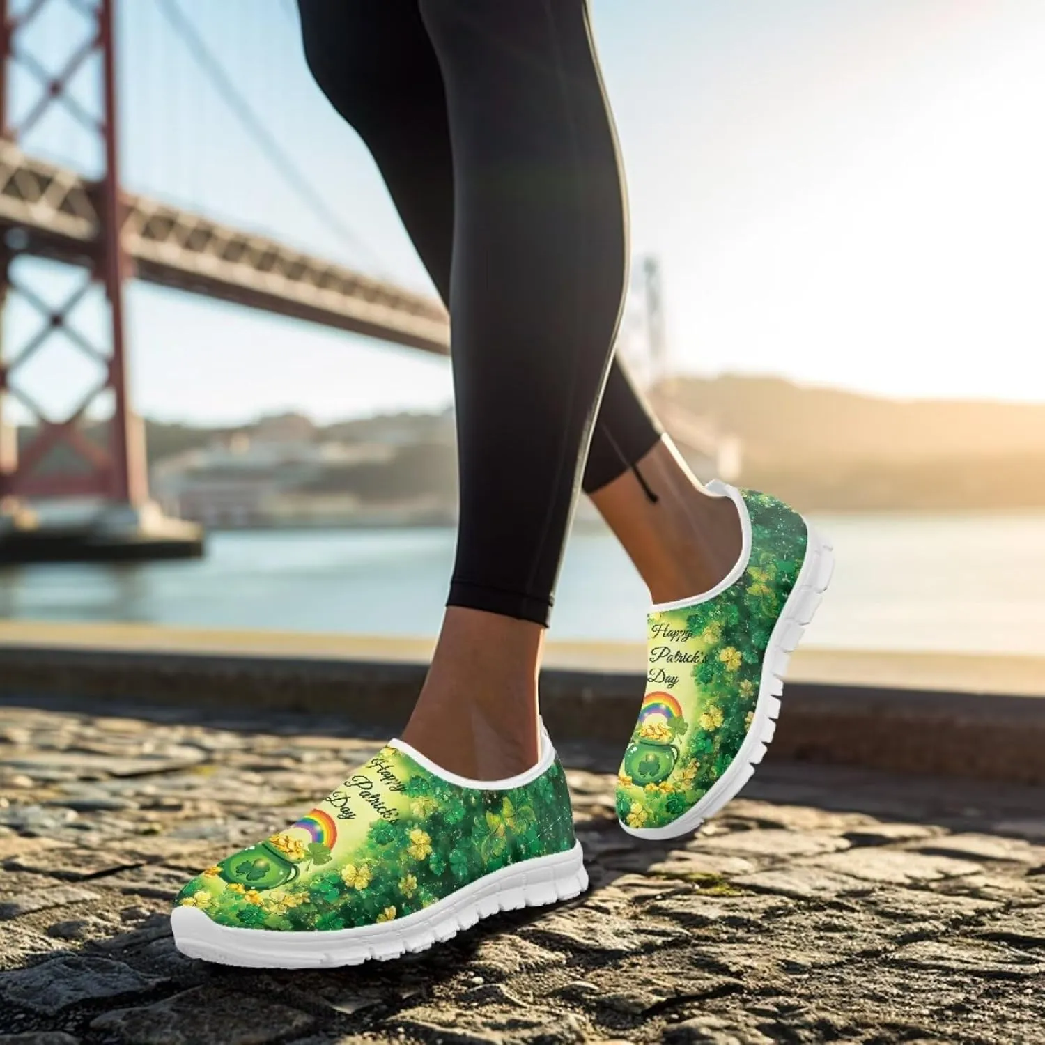 chaqlin Fashion Low Up Shoes Loafers Non Slip Mesh Athletic Sneaker for Women Men Causal Hiking Walking