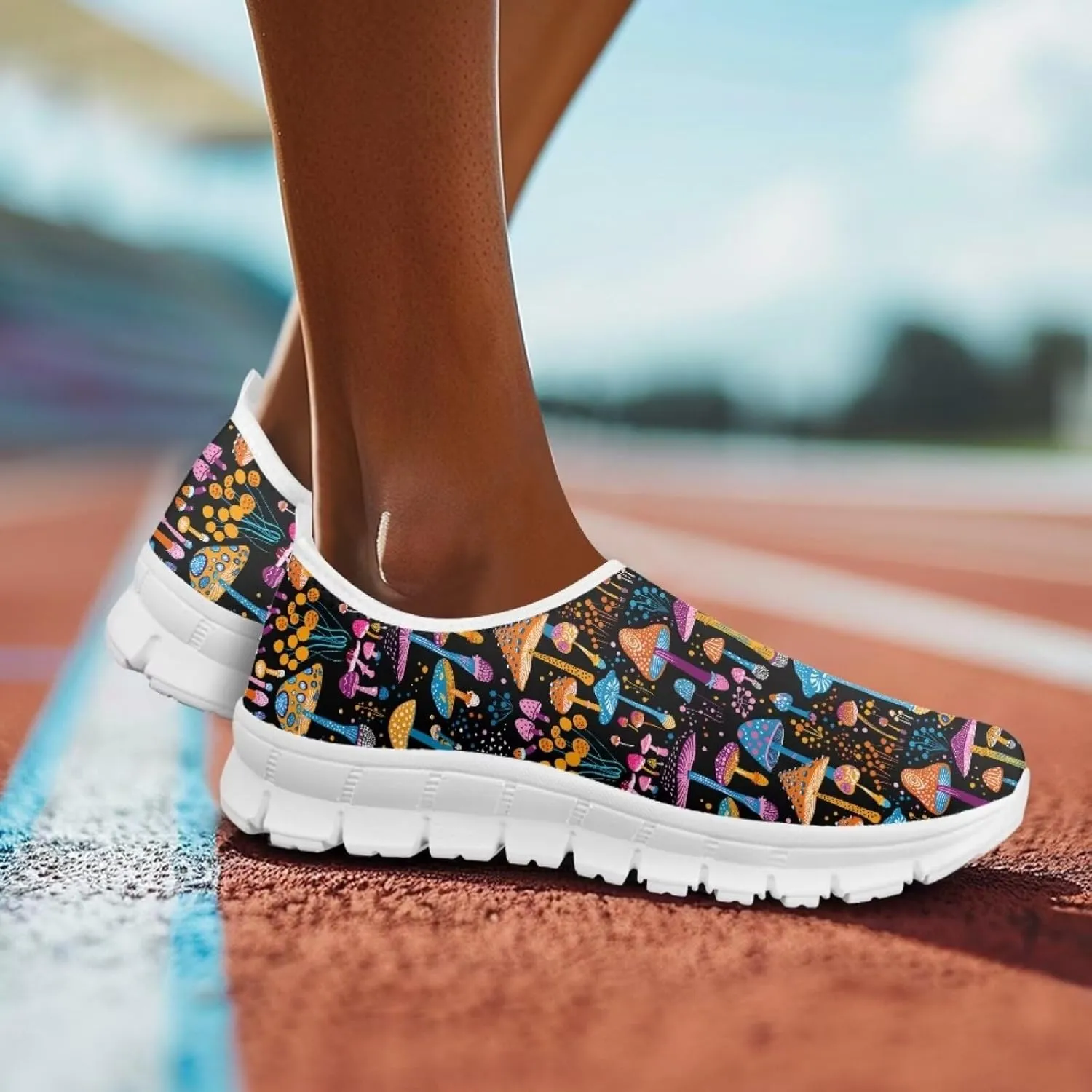 chaqlin Fashion Low Up Shoes Loafers Non Slip Mesh Athletic Sneaker for Women Men Causal Hiking Walking