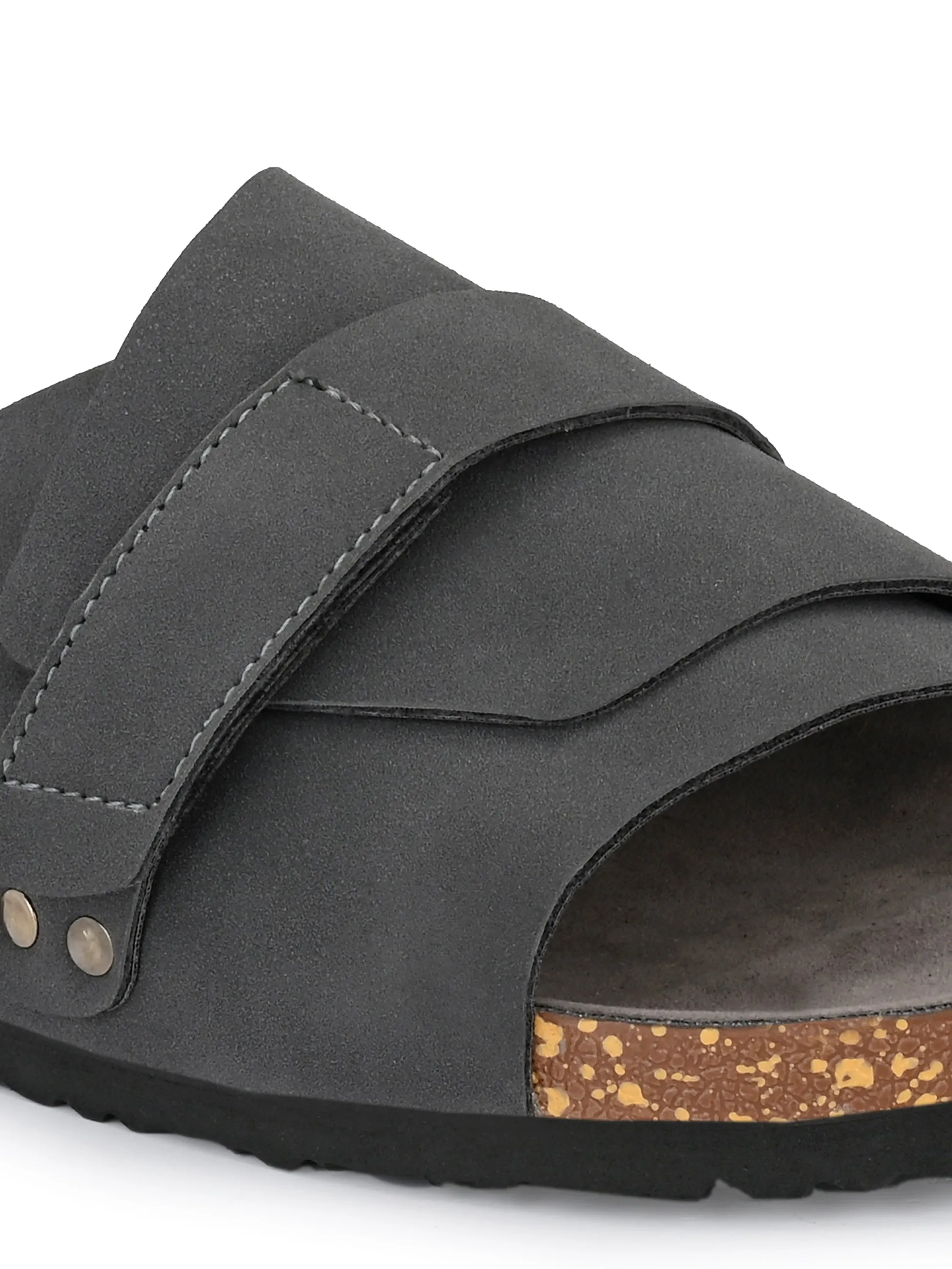 Charcoal Luxe Urban Wanderer Men's Sandal
