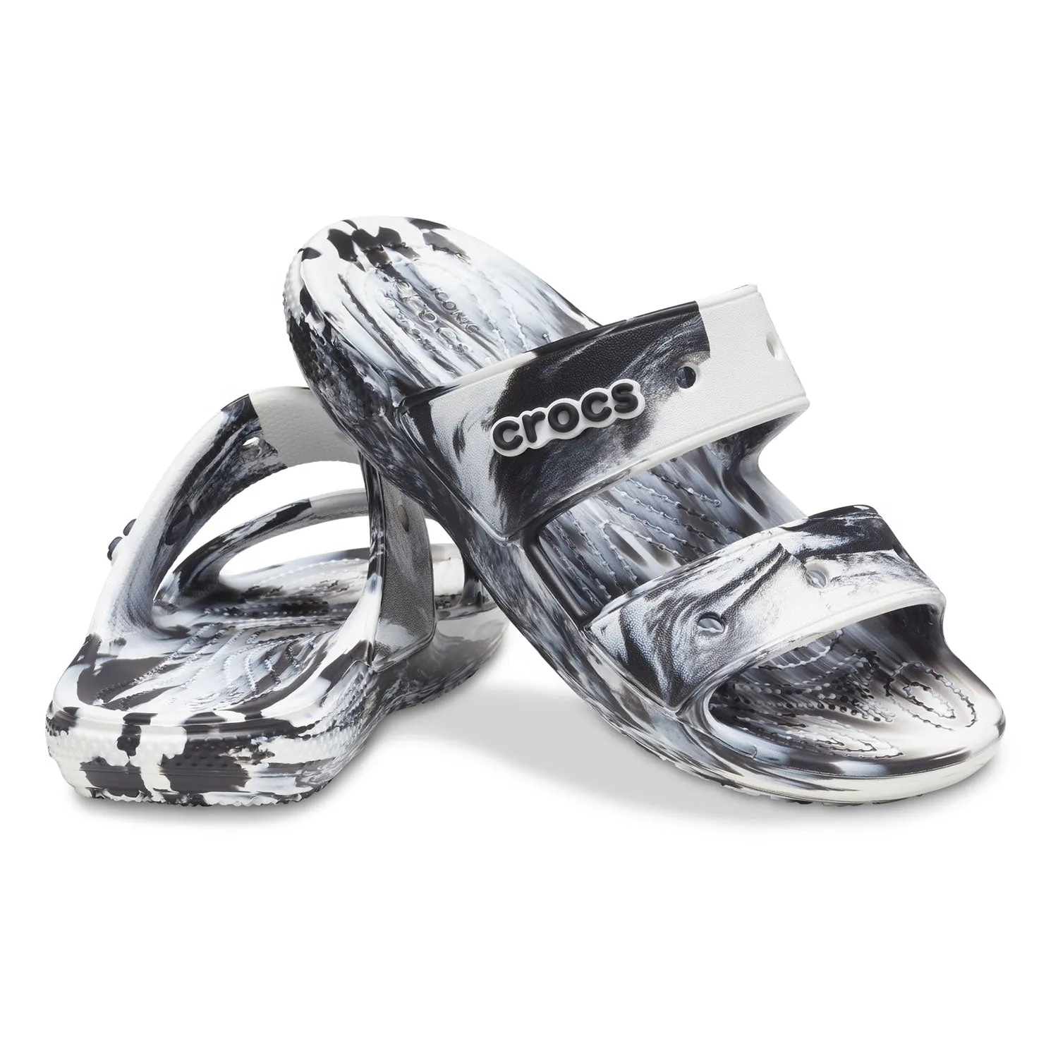 Classic Crocs Marbled Sandal
