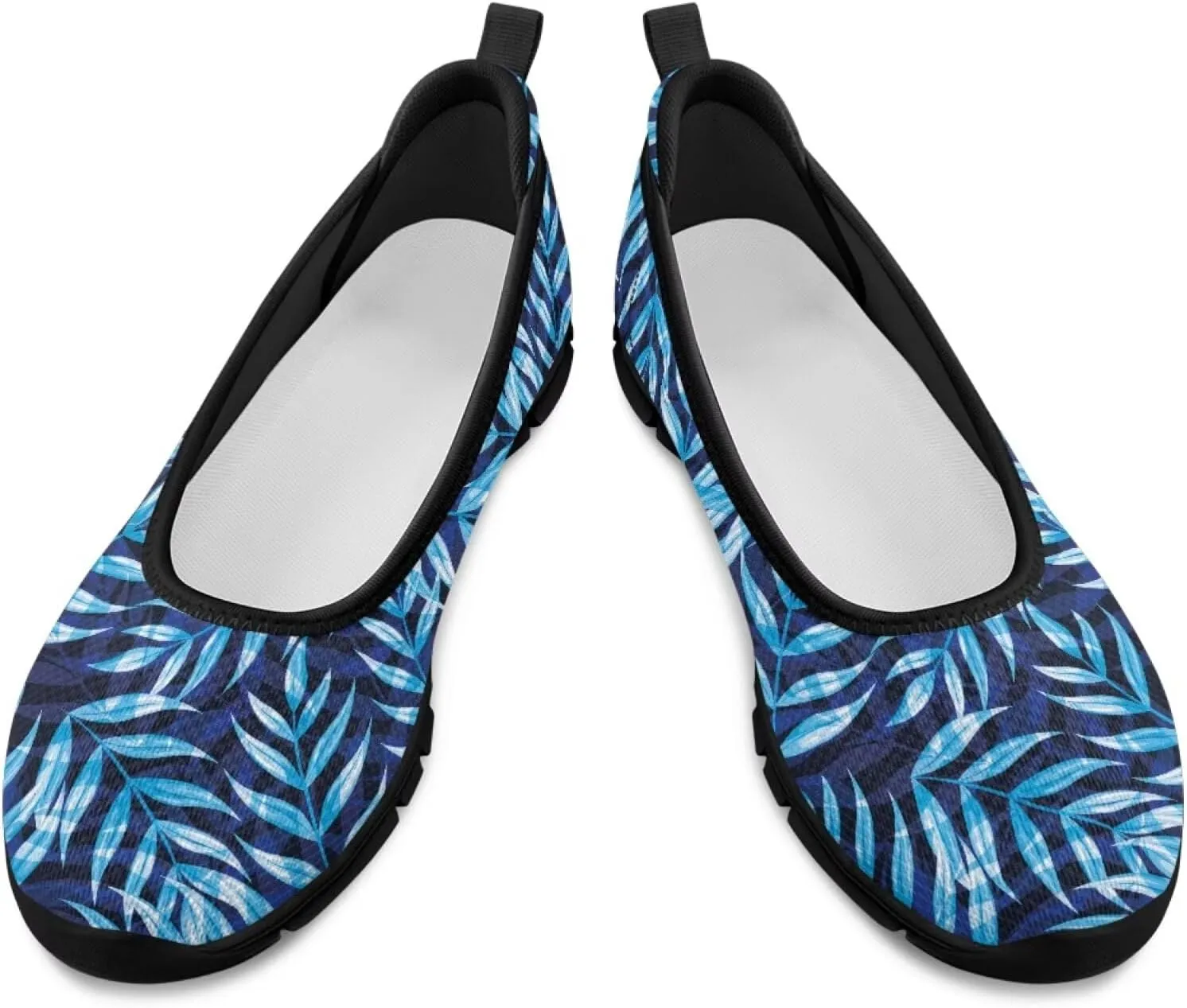 Coloranimal Loafers for Women Flats Shoes Walking Shoes Low Cut Mesh Flats Outdoor Comfort Womens Atthletic Shoes Casual Footwear