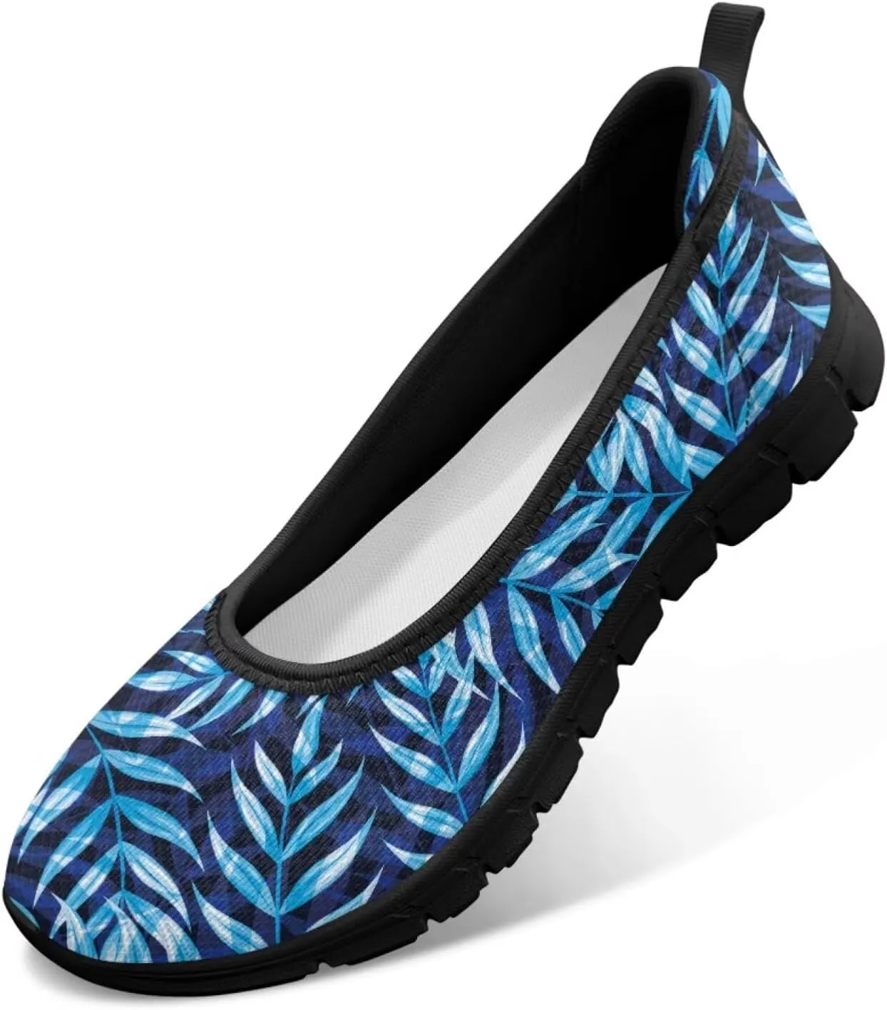 Coloranimal Loafers for Women Flats Shoes Walking Shoes Low Cut Mesh Flats Outdoor Comfort Womens Atthletic Shoes Casual Footwear