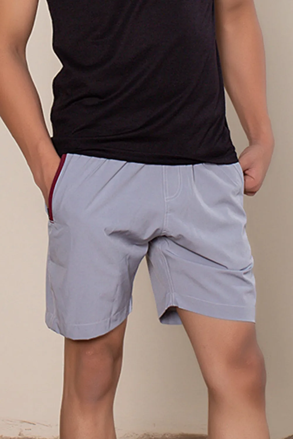 Flight Shorts Marble Gray 2.0