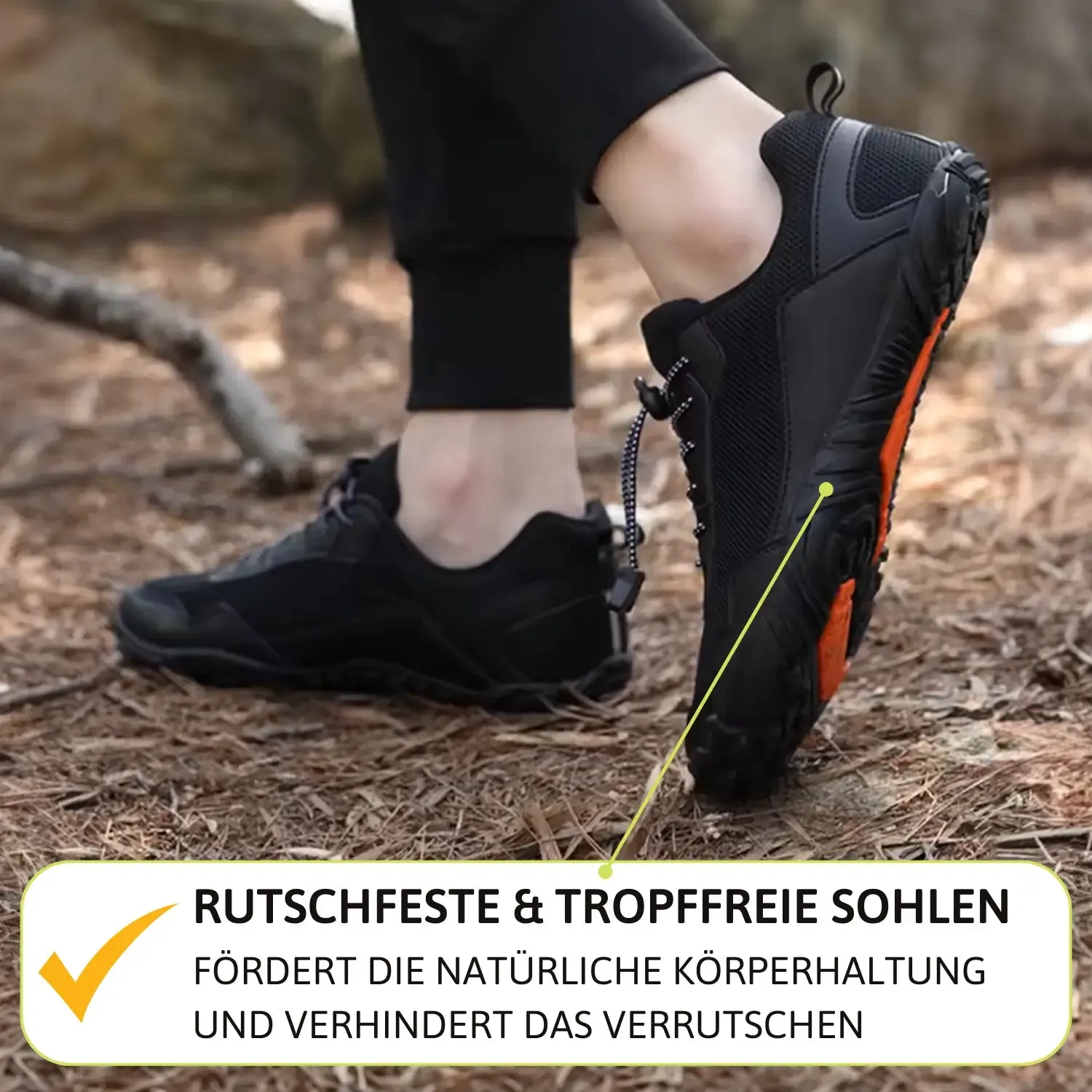 Hike - Rutschfeste Herbst-Barfußschuhe (Unisex)