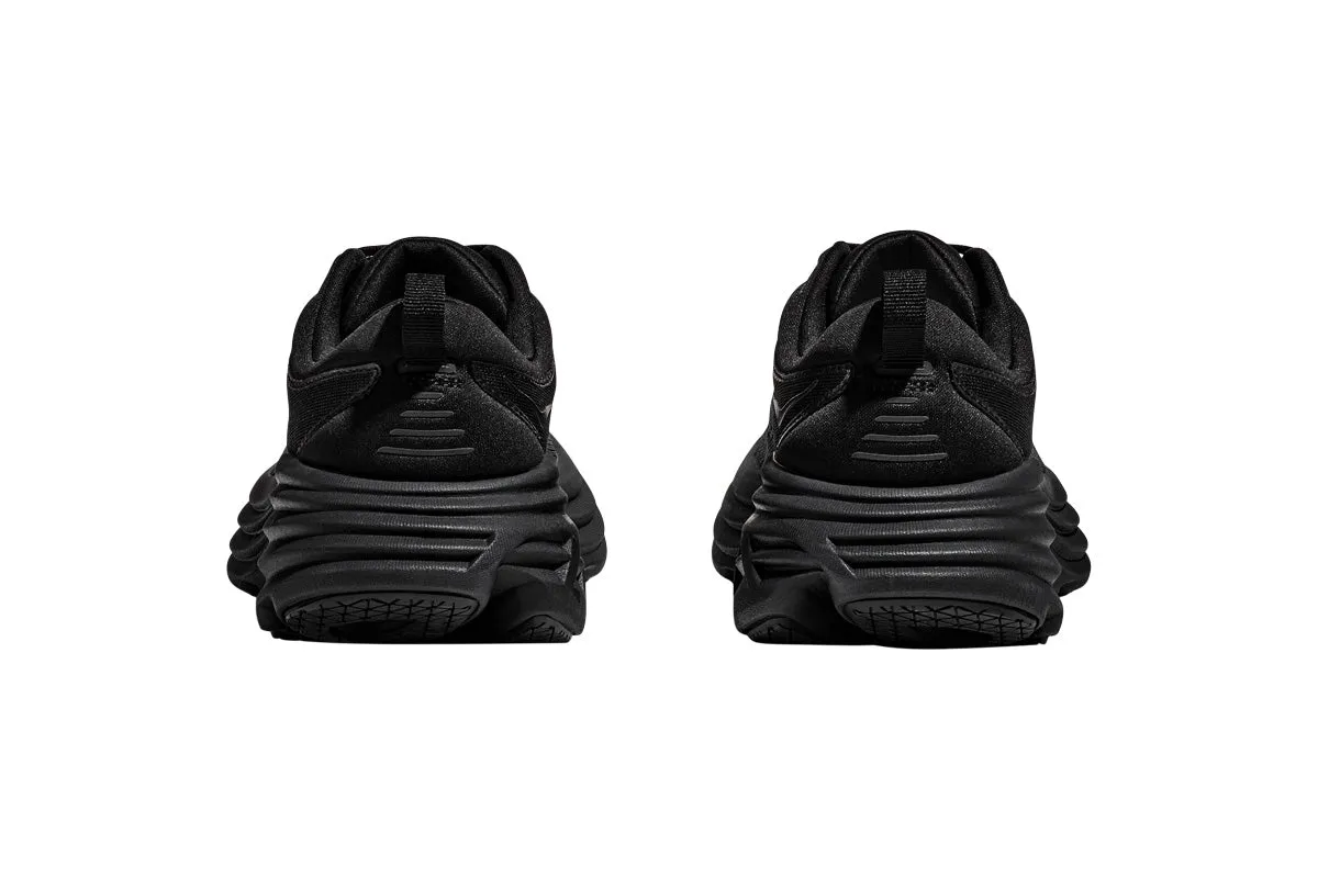 Hoka Bondi 8 B Black/Black Rock Womens