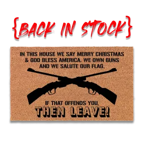 In This House Doormat