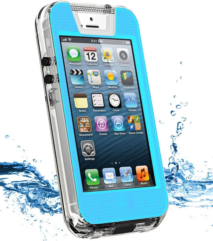 iPhone 5/5S Waterproof Case - Blue