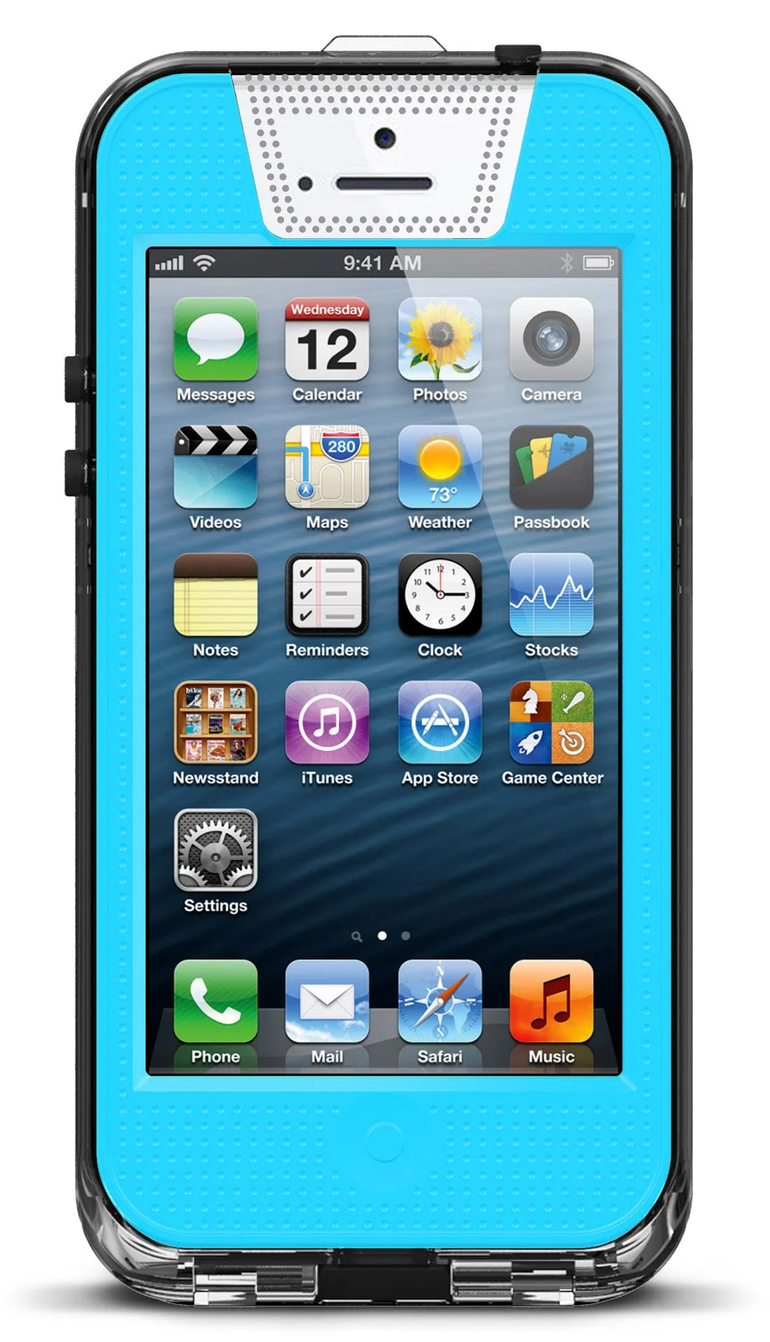 iPhone 5/5S Waterproof Case - Blue