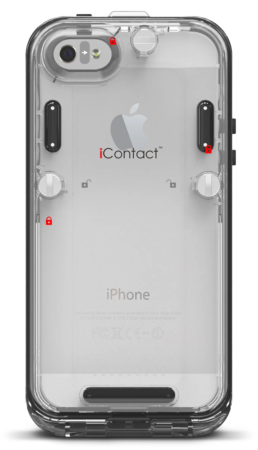 iPhone 5/5S Waterproof Case - Blue