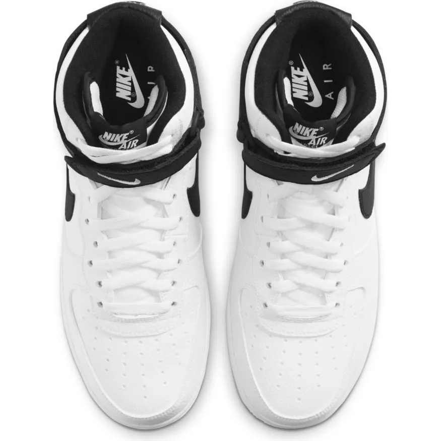 Nike Air Force 1 07 High Mens Sneakers - White/Black
