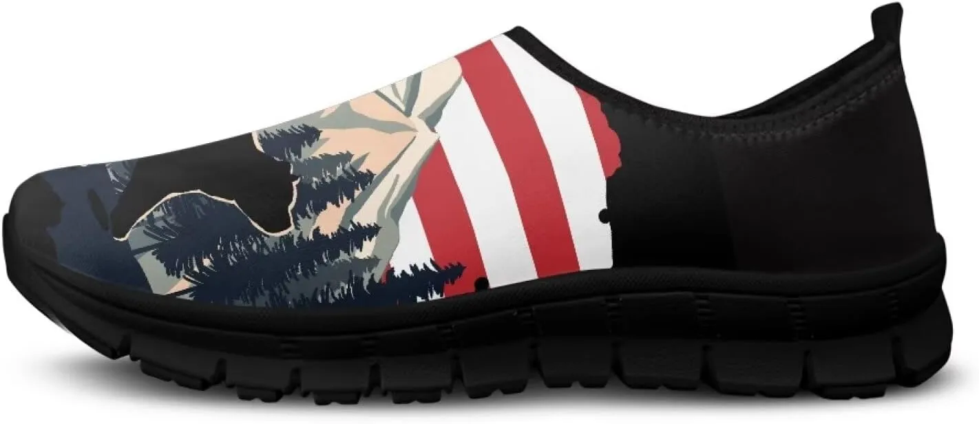 Mens Slip On Casual Loafers Lightweight Non Slip Low Cut Walking Hiking Shoes Outdoor Sports Running Sneakers US 5-14