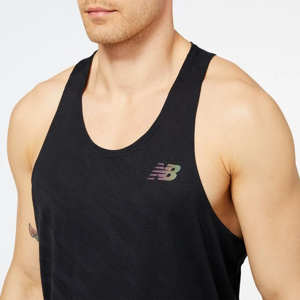 New Balance Men's Q Speed Jacquard Singlet