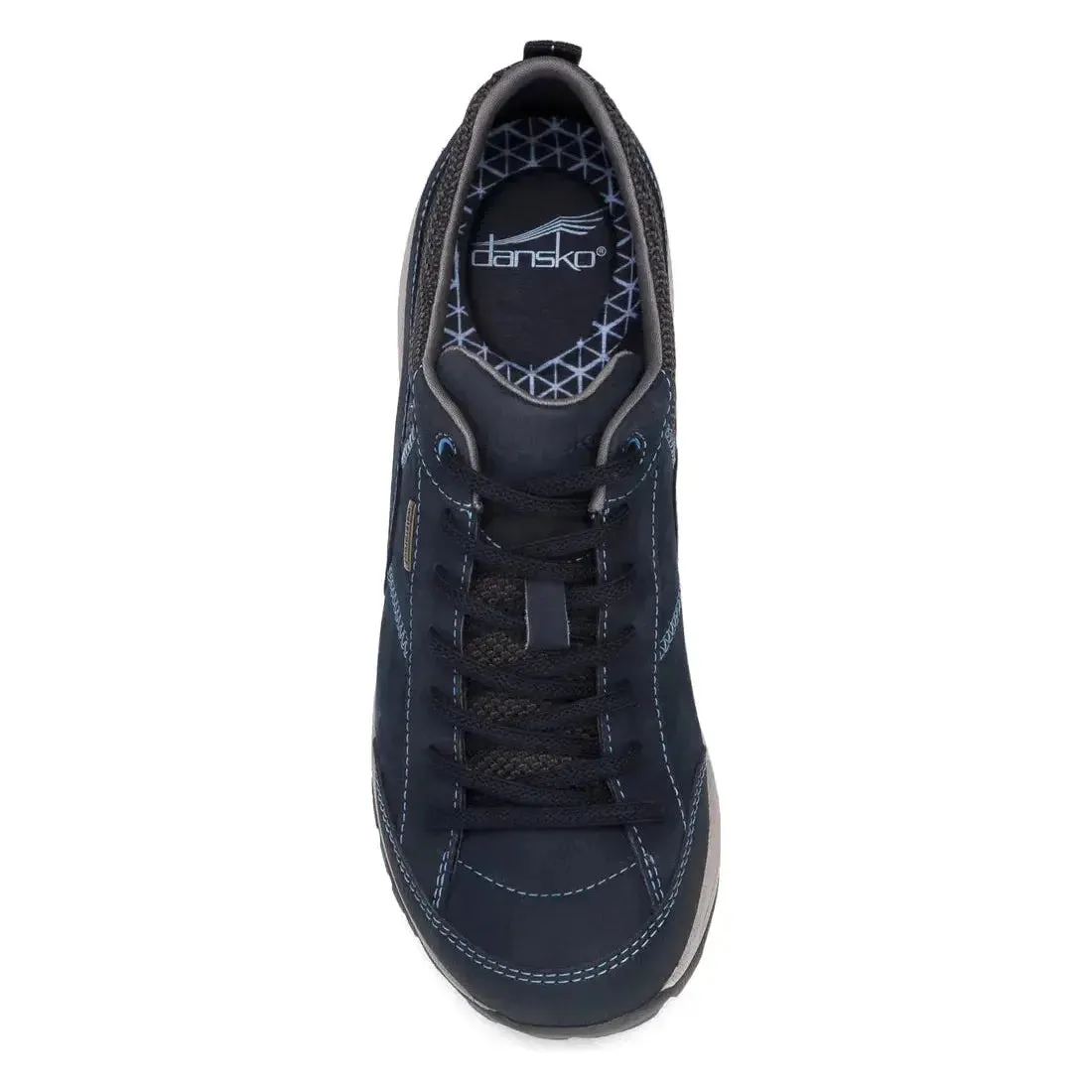 Paisley Wide Milled Nubuck - Navy