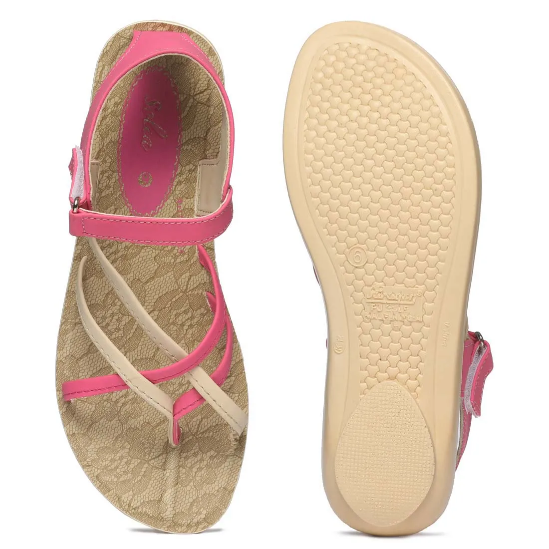 Paragon PU7125L Women Stylish Lightweight Flipflops | Comfortable with Anti skid soles | Casual & Trendy Slippers | Indoor & Outdoor