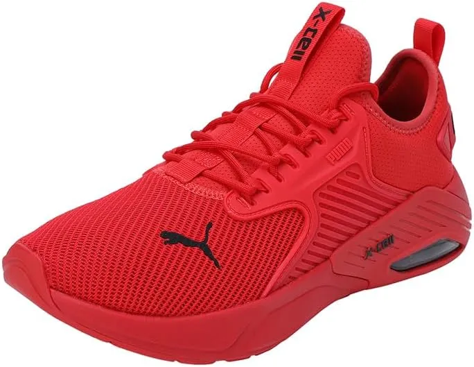 PUMA X-Cell Nova Athletic Running Men's Sports Training Shoes (Red, US Footwear Size System, Adult, Men, Numeric, Medium, 10)