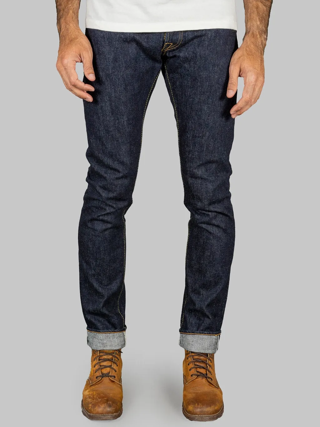 Pure Blue Japan 14oz XX-013 Slim Tapered Jeans