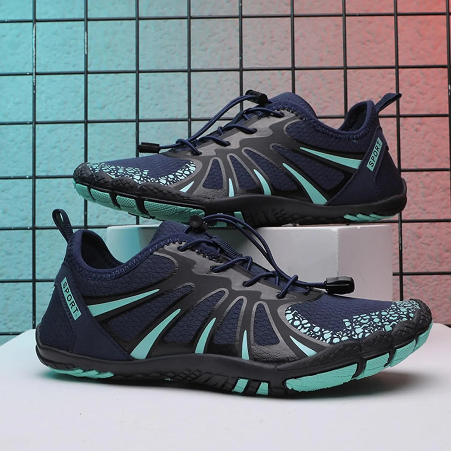 Quick Drying Wading Shoes for Men Fashion Breathable Swimming Shoes Lightweight Beach Sports Kayaking Shoe