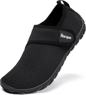 Racqua Men's Women's Water Shoes Barefoot Quick Dry Lightweight Aqua Shoes Swim Beach Shoes