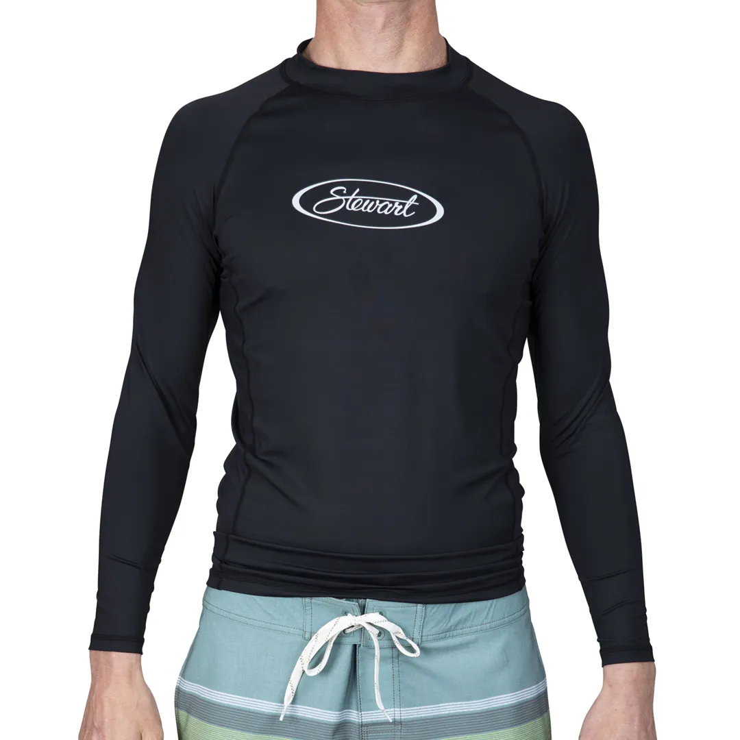 STEWART MEN'S FUSE L/S RASH GUARD