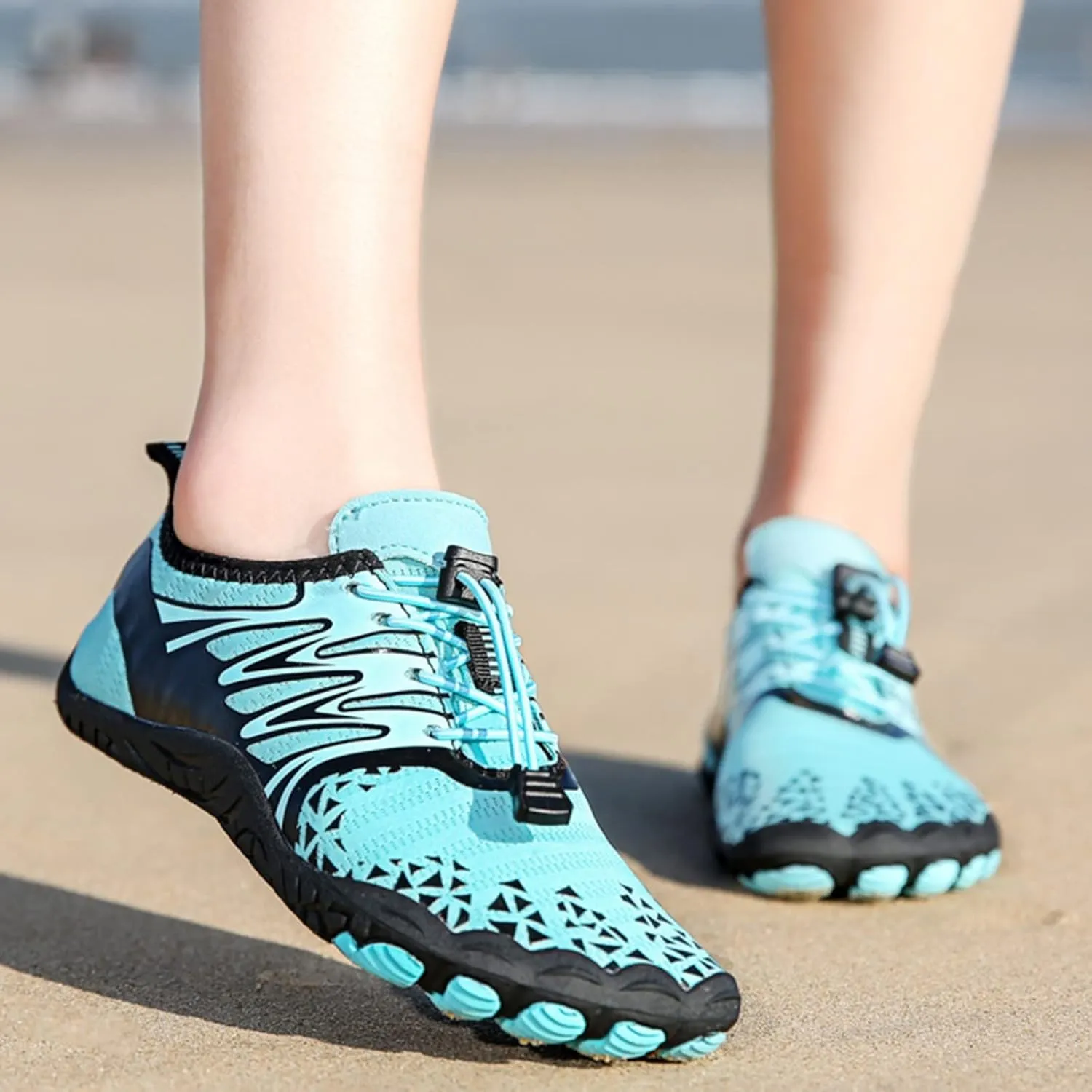 Swimming Shoes for Women Men Wading Diving Beach Shoes Hiking Footwear Barefoot Quick-Dry Grounded Barefoot