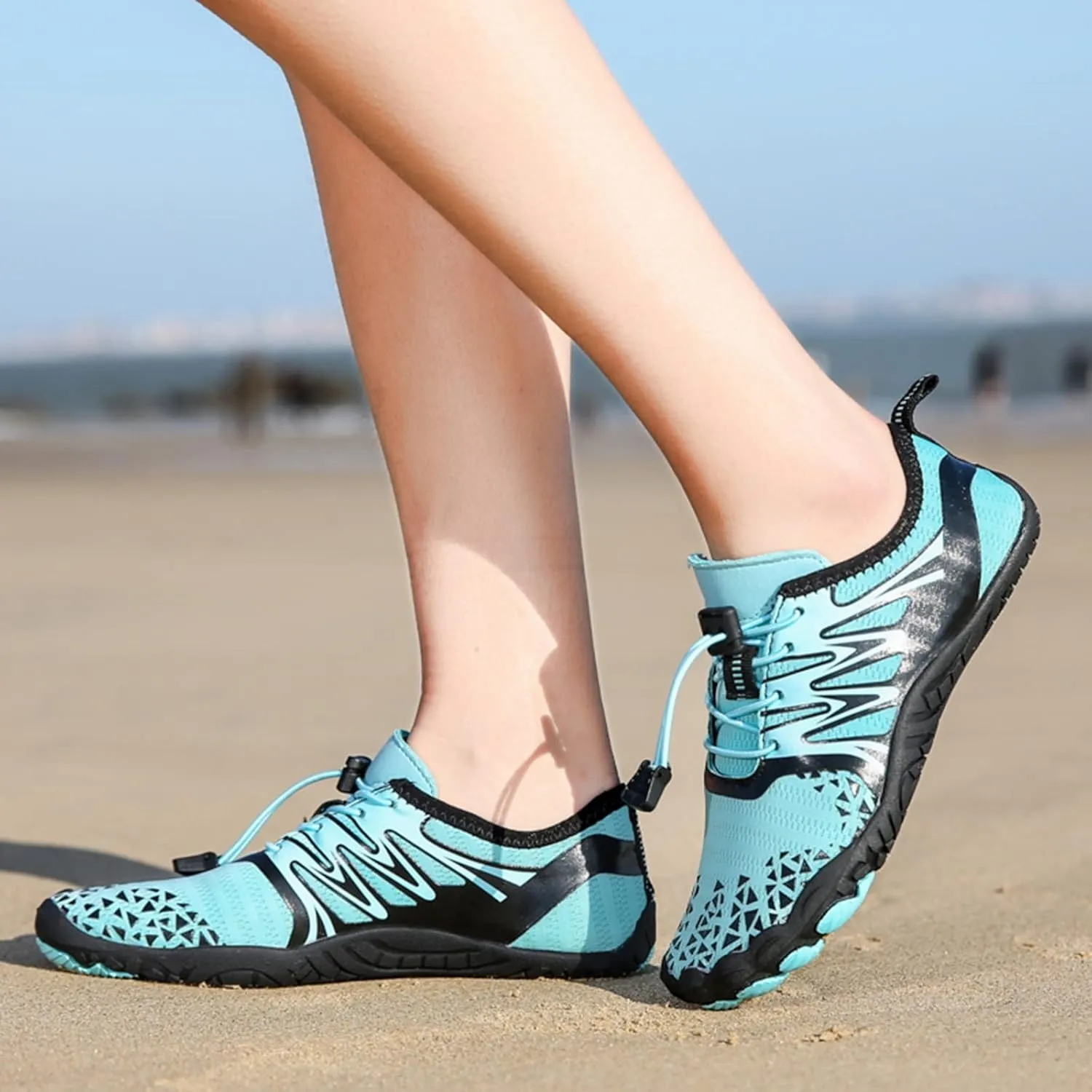 Swimming Shoes for Women Men Wading Diving Beach Shoes Hiking Footwear Barefoot Quick-Dry Grounded Barefoot