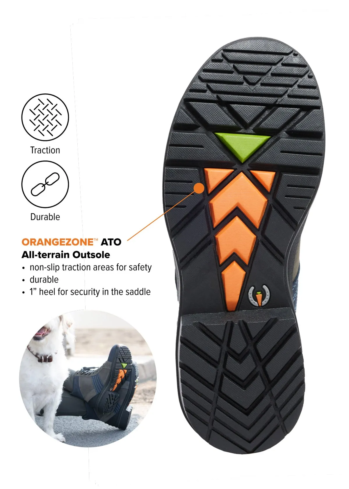Trail Blazer Waterproof Lace Up Barn Boot
