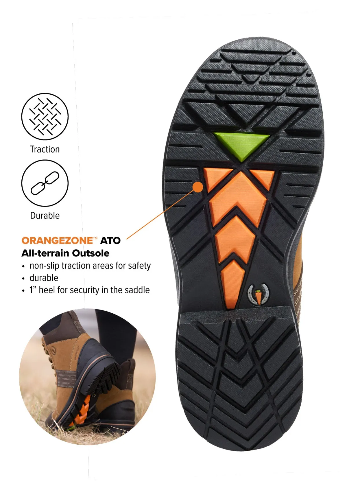 Trail Blazer Waterproof Lace Up Barn Boot