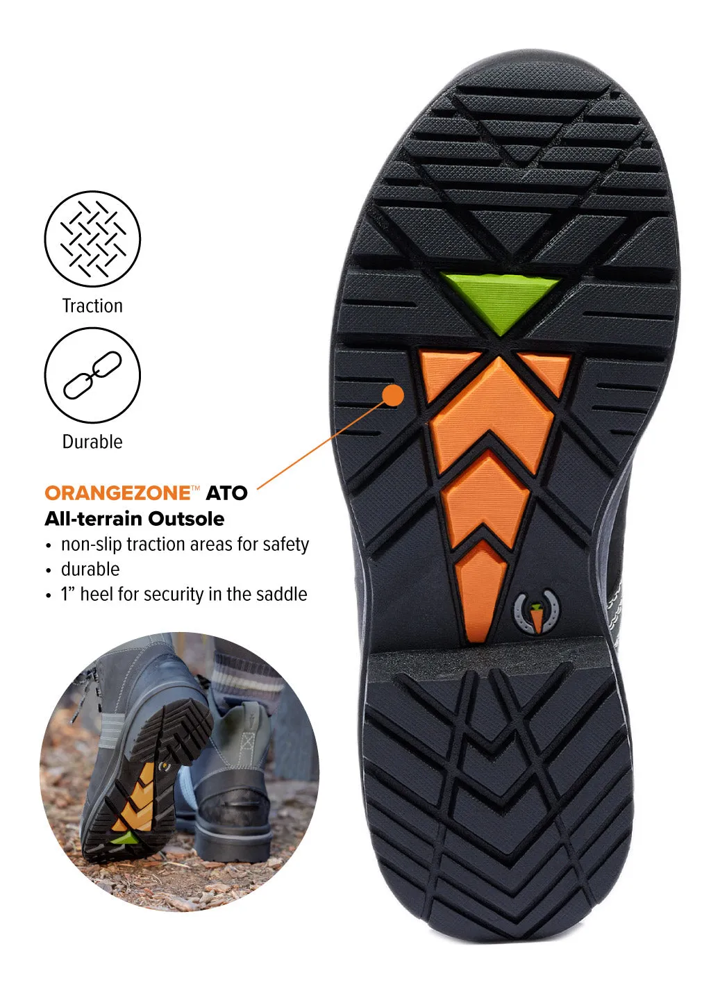 Trail Blazer Waterproof Lace Up Barn Boot