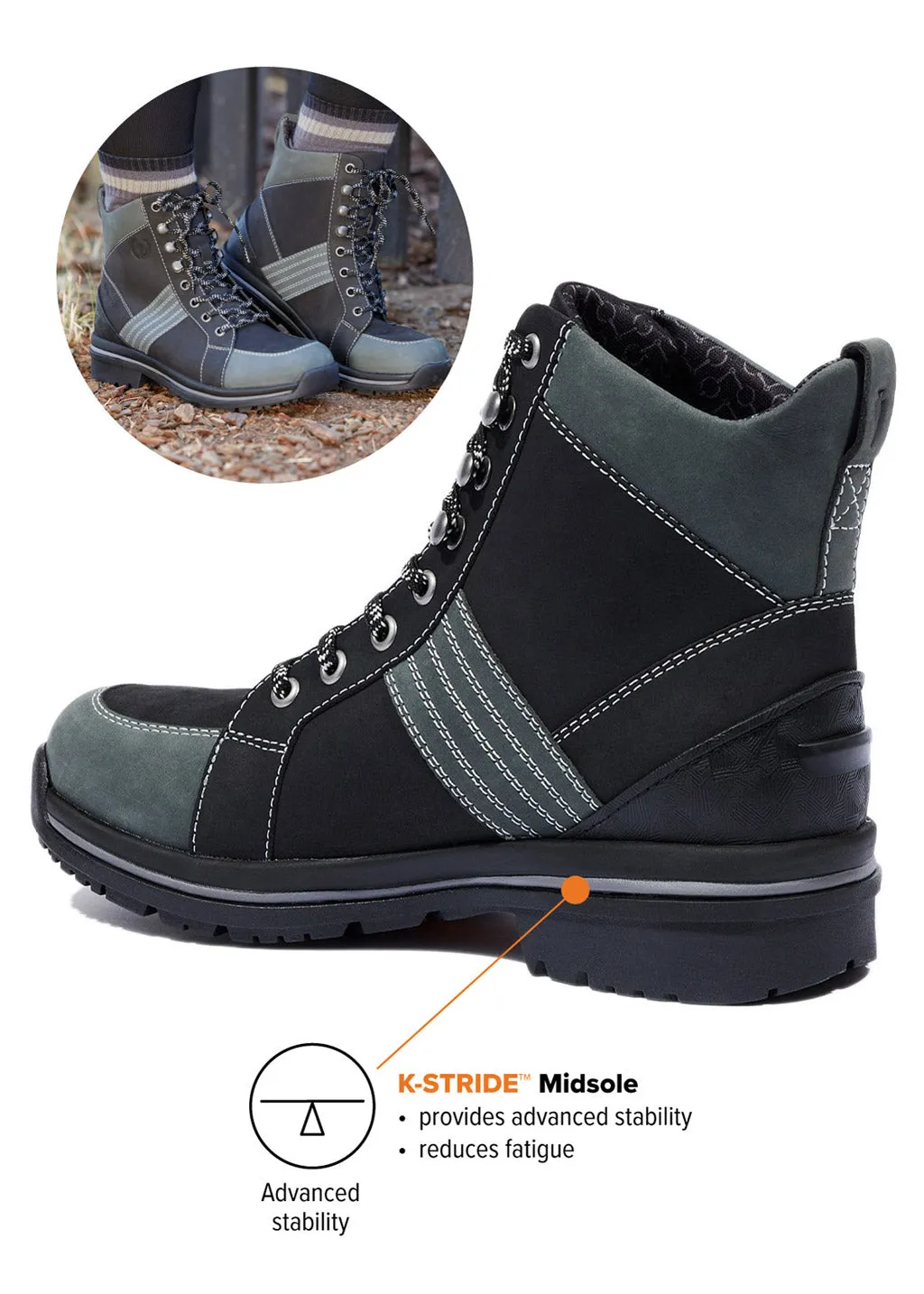Trail Blazer Waterproof Lace Up Barn Boot