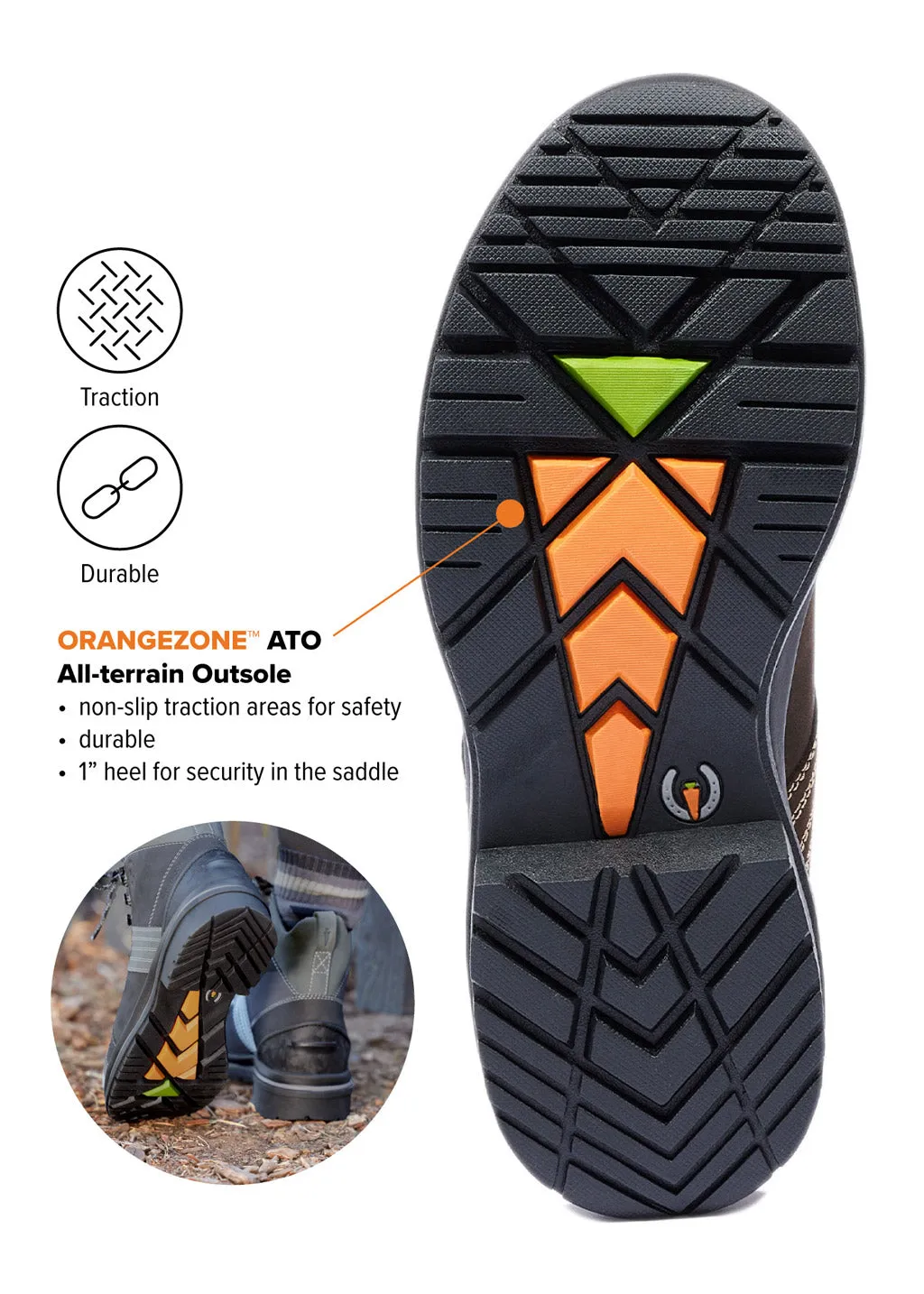 Trail Blazer Waterproof Lace Up Barn Boot
