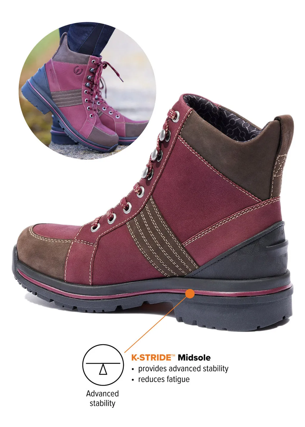 Trail Blazer Waterproof Lace Up Barn Boot
