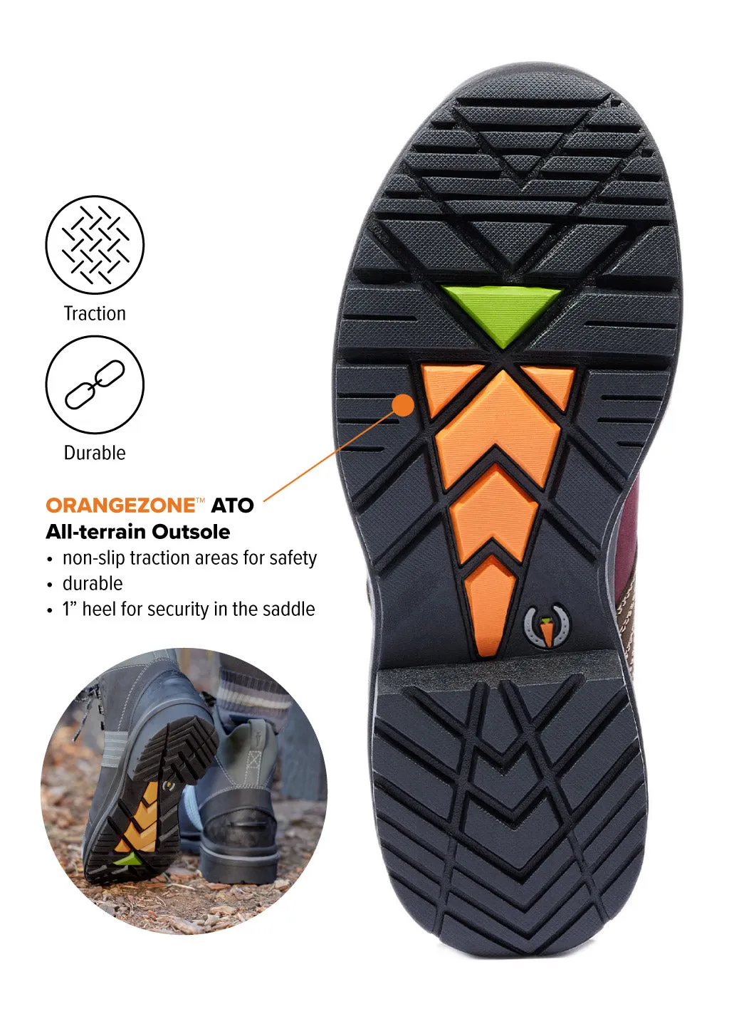 Trail Blazer Waterproof Lace Up Barn Boot