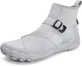 UMANPOO Men Water Shoes Women Barefoot Slip on Sneaker Swim Aqua Beach Running Walking Hiking Cycling Non Slip High Top