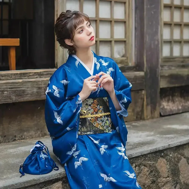 Women's Japanese Kimono 'Miyazaki'