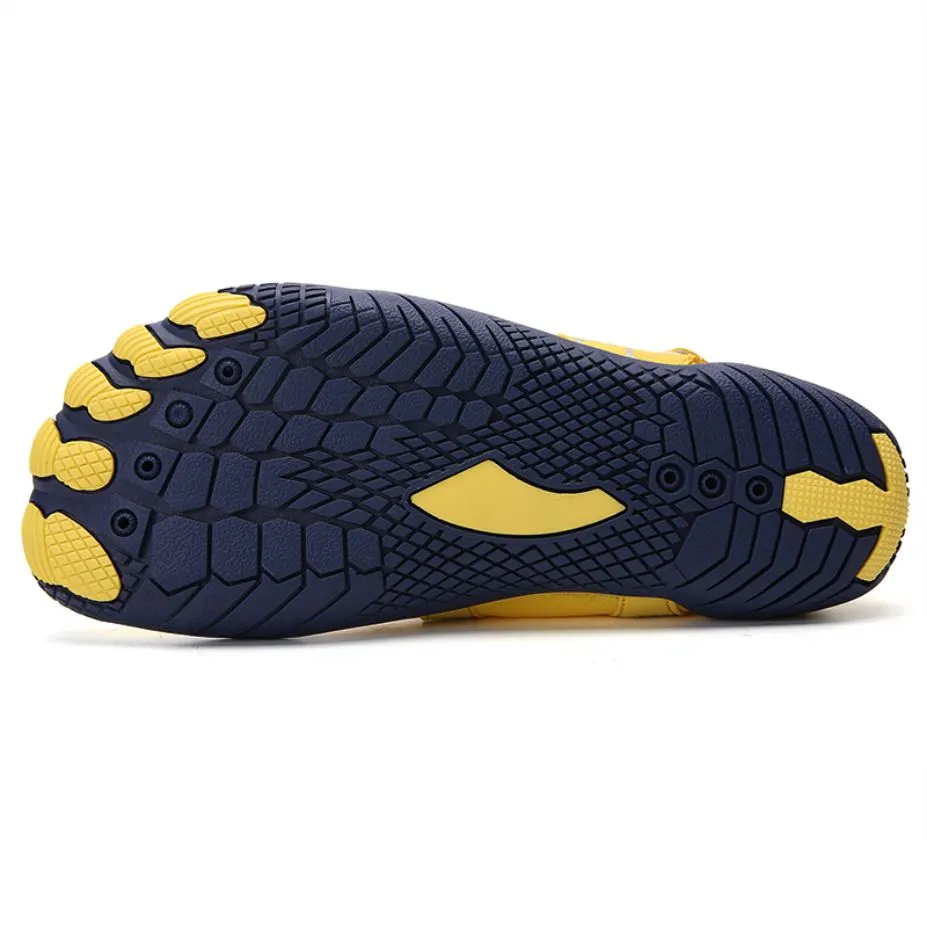 Women’s Water Shoes Barefoot Quick Dry Aqua Sports - Yellow Size EU36 = US3.5