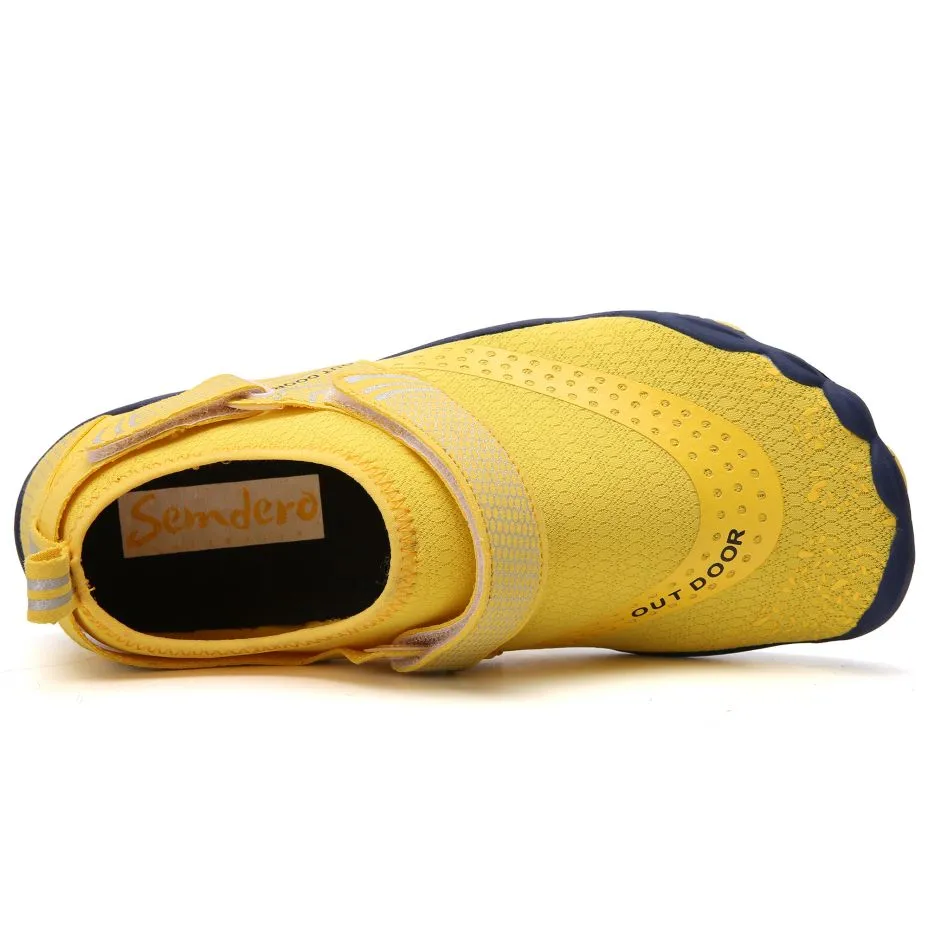 Women’s Water Shoes Barefoot Quick Dry Aqua Sports - Yellow Size EU36 = US3.5