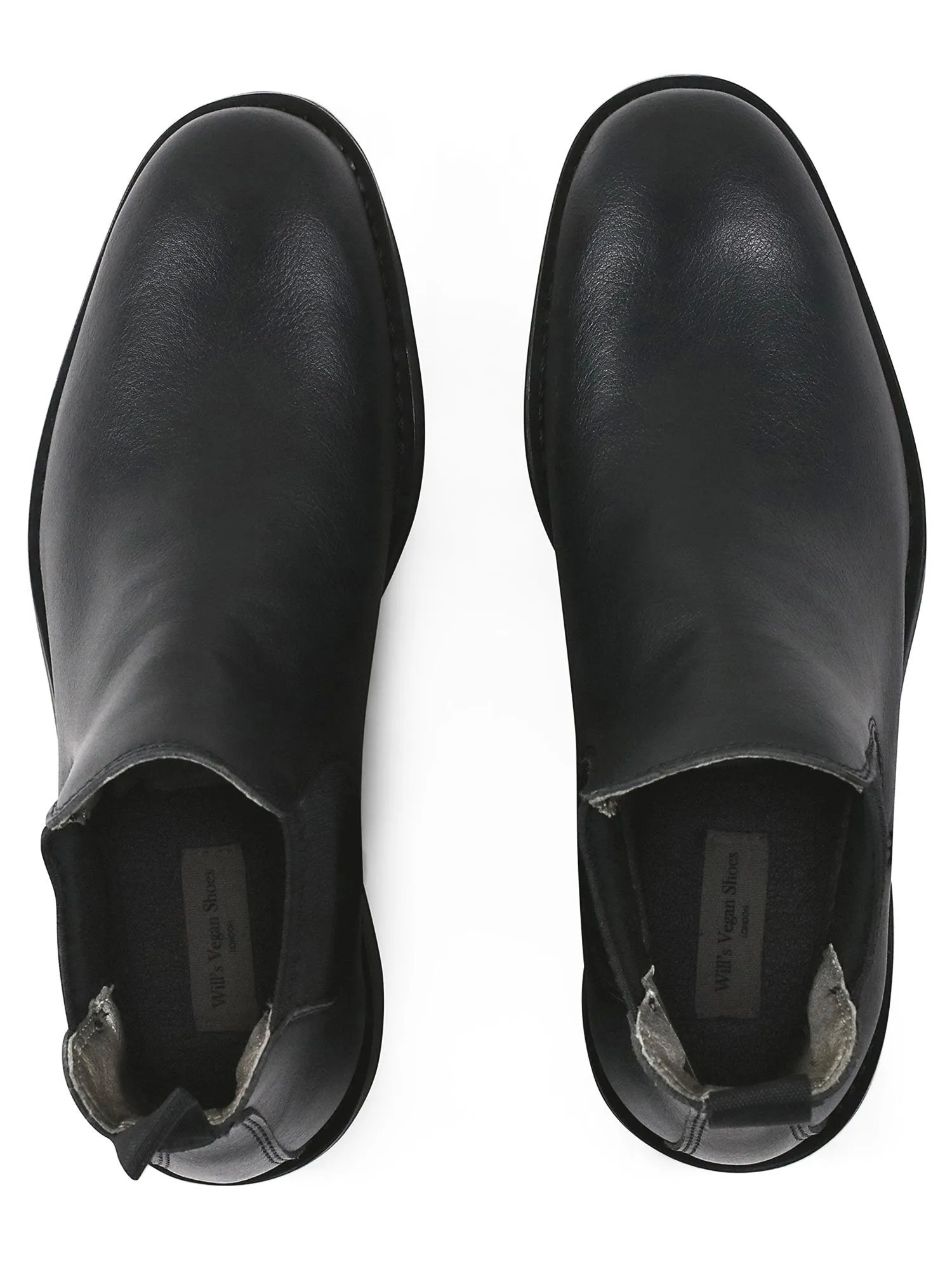 Women's Waterproof Chelsea Boots by Will's Vegan Shoes (Black, Dark Brown)